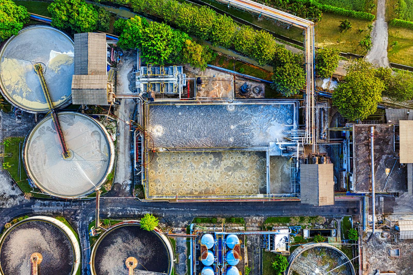 Industrial heavy-metal wastewater treatment